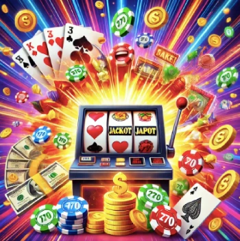 Online casino with jackpot slot